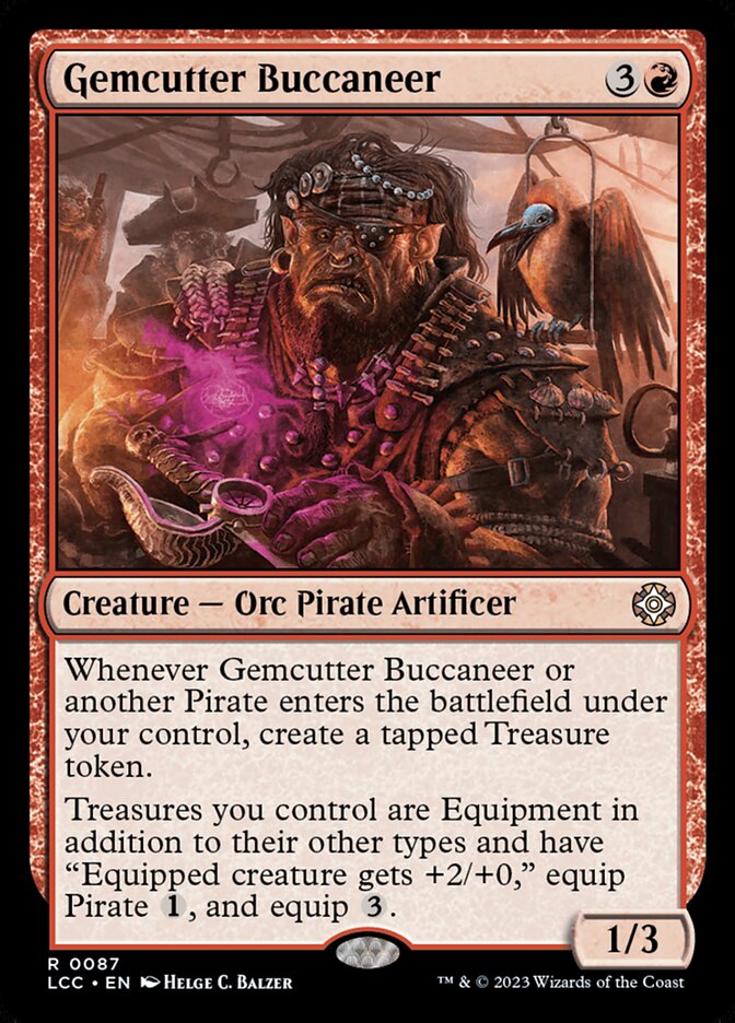 Gemcutter Buccaneer (Commander: The Lost Caverns of Ixalan)  | Good Games North
