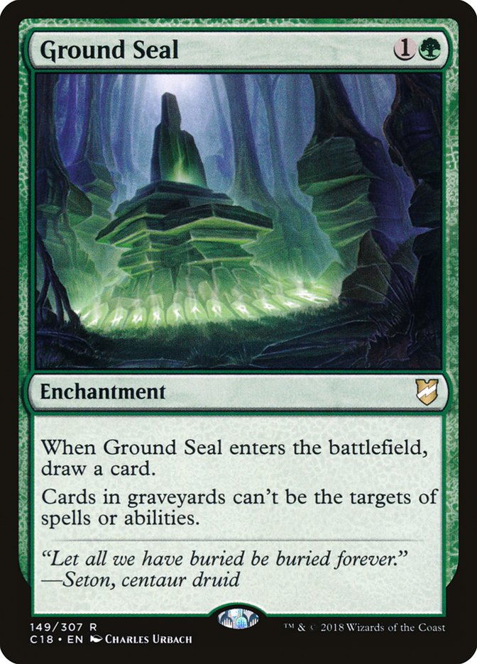 Ground Seal (Commander 2018)  | Good Games North