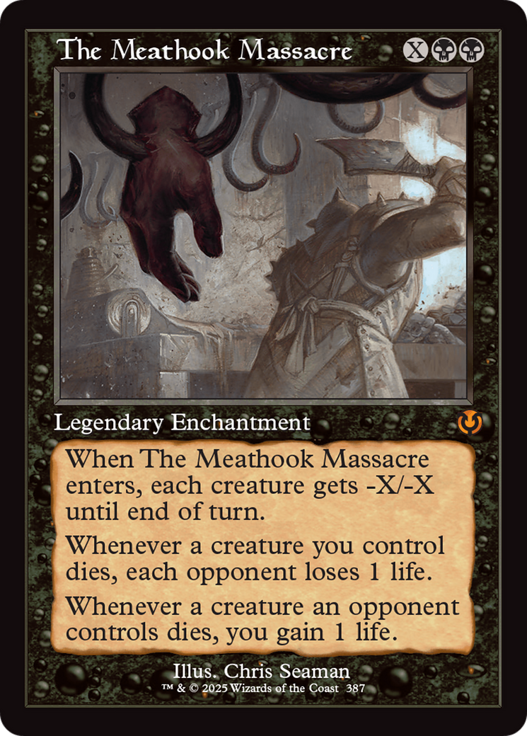 The Meathook Massacre (Retro Frame) [Innistrad Remastered] | Good Games North