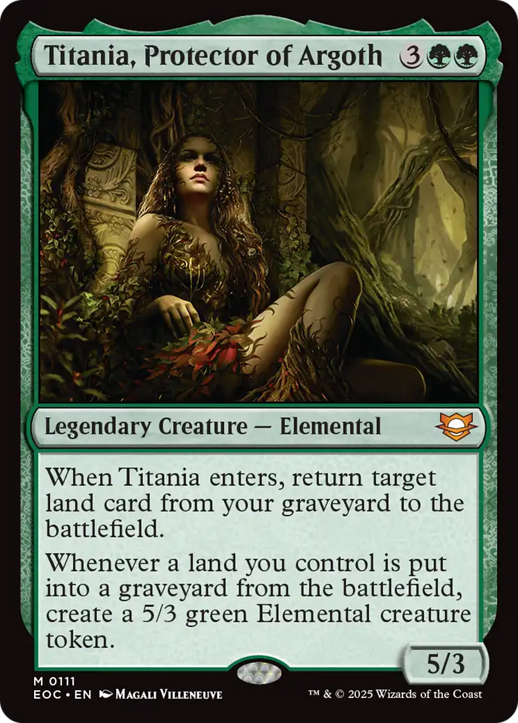 Titania, Protector of Argoth [Edge of Eternities Commander] | Good Games North