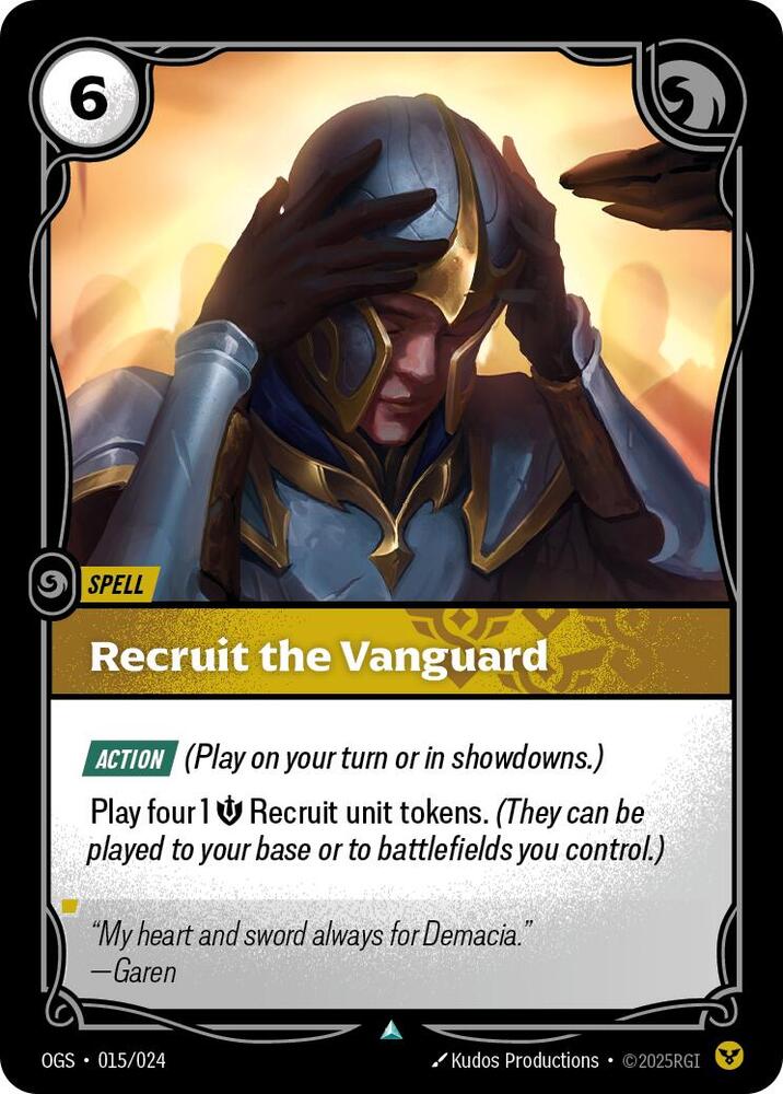 Recruit the Vanguard (Origins: Proving Grounds)  | Good Games North