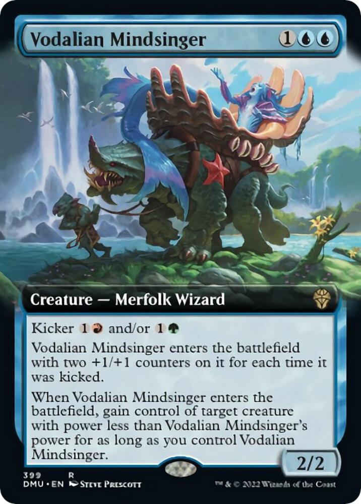 Vodalian Mindsinger Extended Art 399/281 (Dominaria United)  | Good Games North
