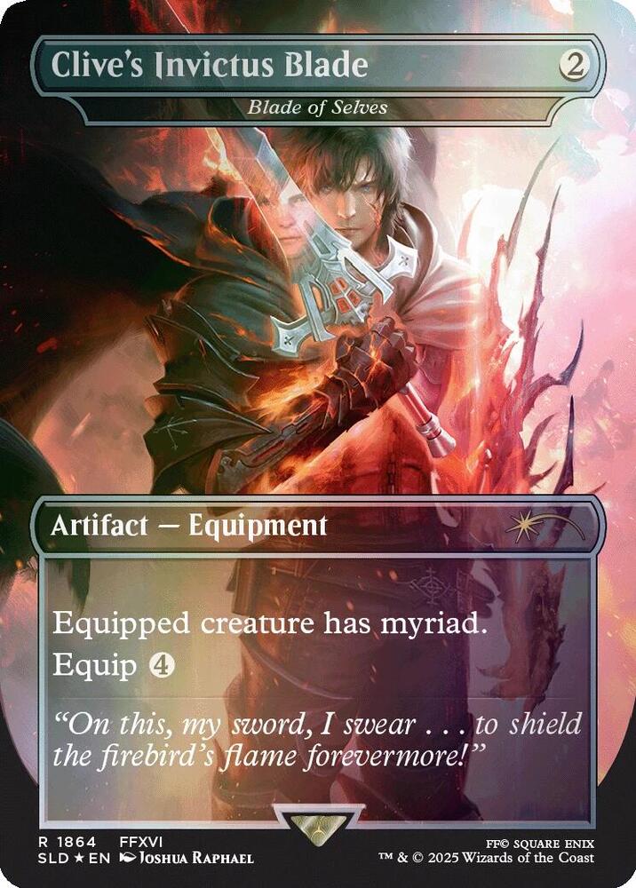Clives Invictus Blade Blade of Selves Rainbow Foil (Secret Lair Drop Series)  - undefined | Good Games North