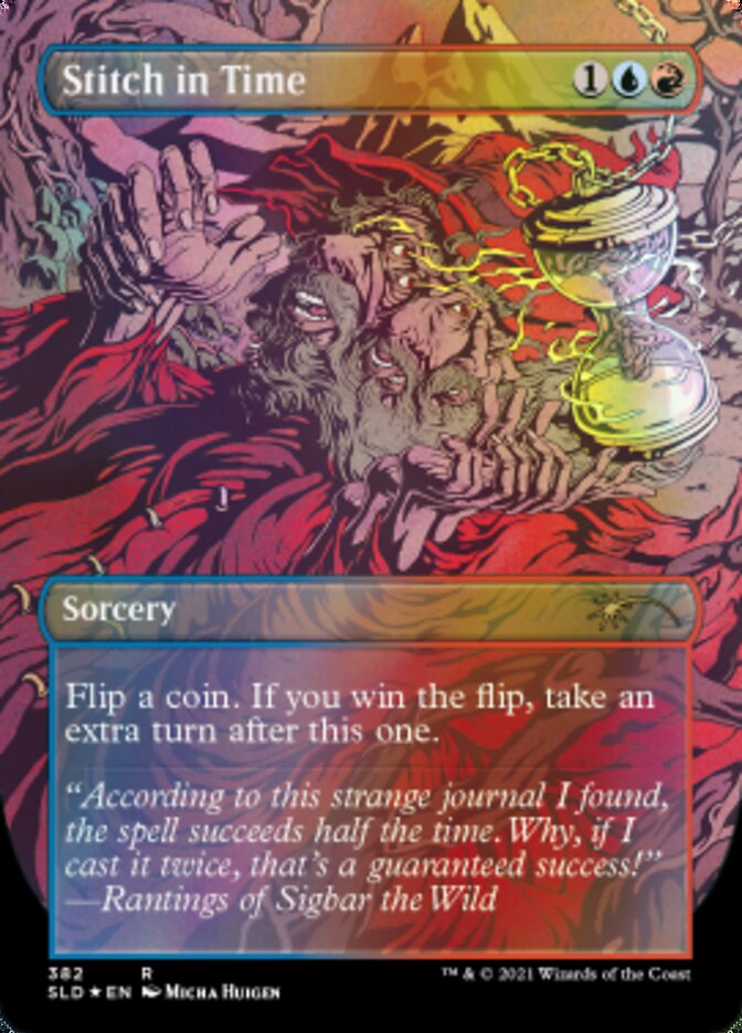Stitch in Time // Stitch in Time (Borderless) [Secret Lair Drop Series] | Good Games North