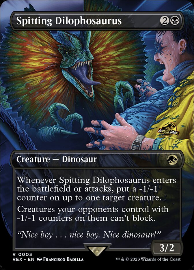 Spitting Dilophosaurus (Universes Beyond: Jurassic World Collection)  | Good Games North