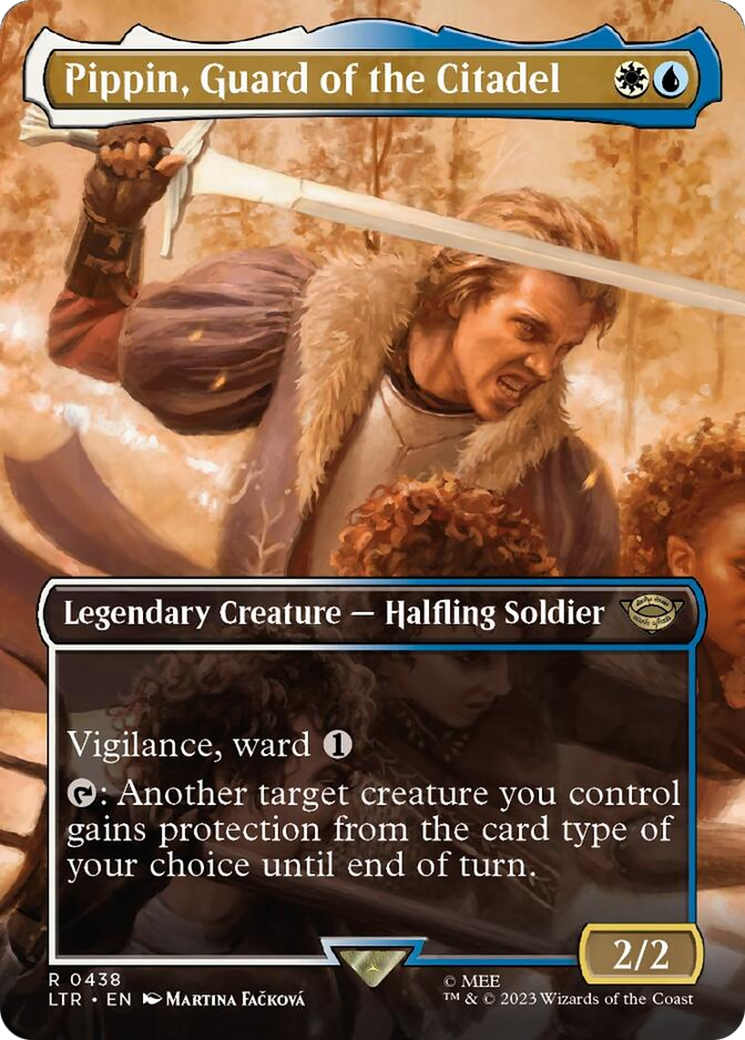 Pippin, Guard of the Citadel (Borderless Alternate Art) [The Lord of the Rings: Tales of Middle-Earth] | Good Games North