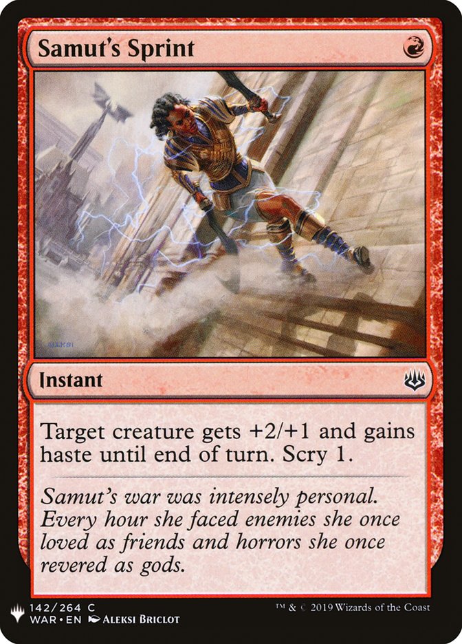 Samut's Sprint [Mystery Booster] | Good Games North