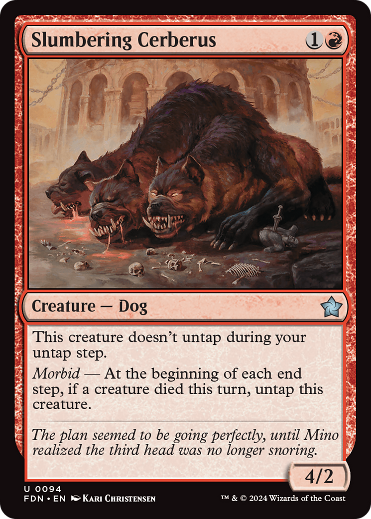 Slumbering Cerberus [Foundations] | Good Games North