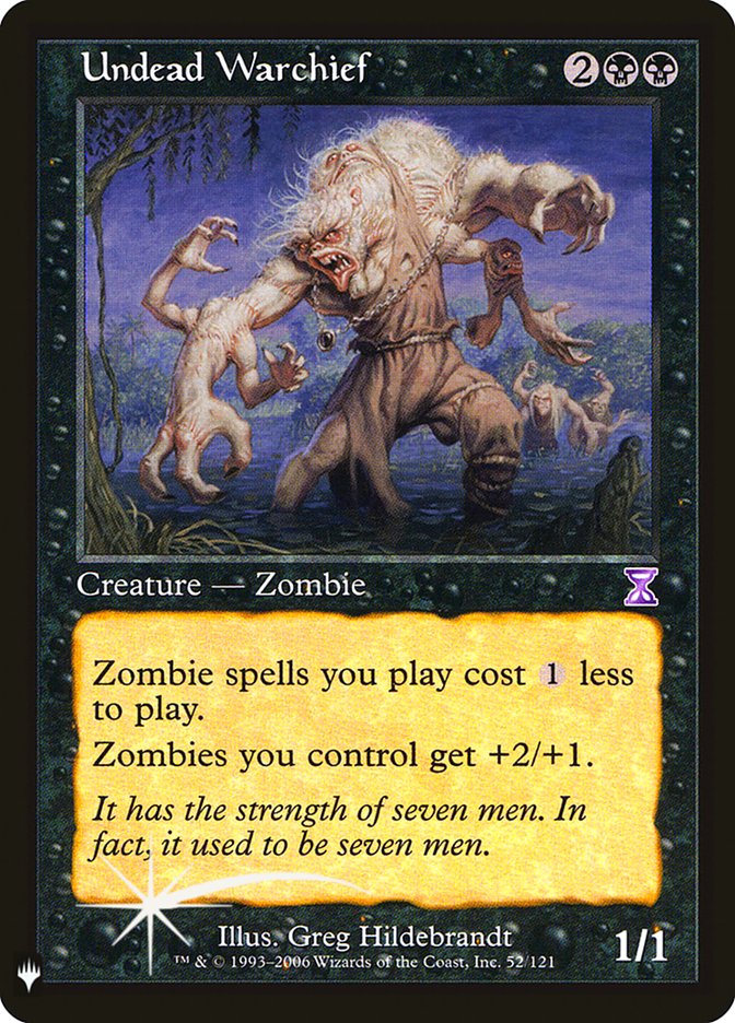 Undead Warchief [Mystery Booster] | Good Games North