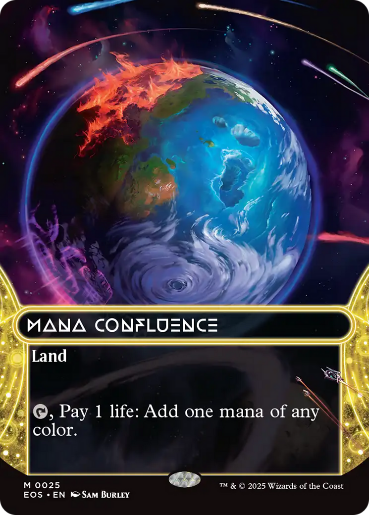 Mana Confluence (0025) (Borderless) [Edge of Eternities: Stellar Sights] | Good Games North