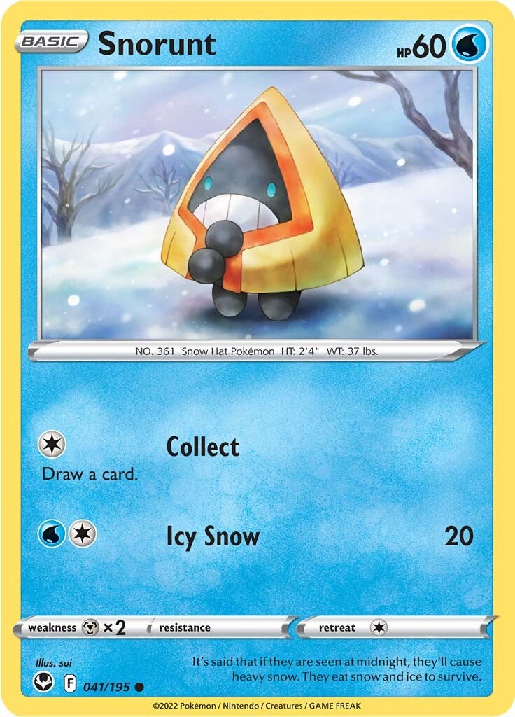 Snorunt (041/195) [Sword & Shield: Silver Tempest] | Good Games North