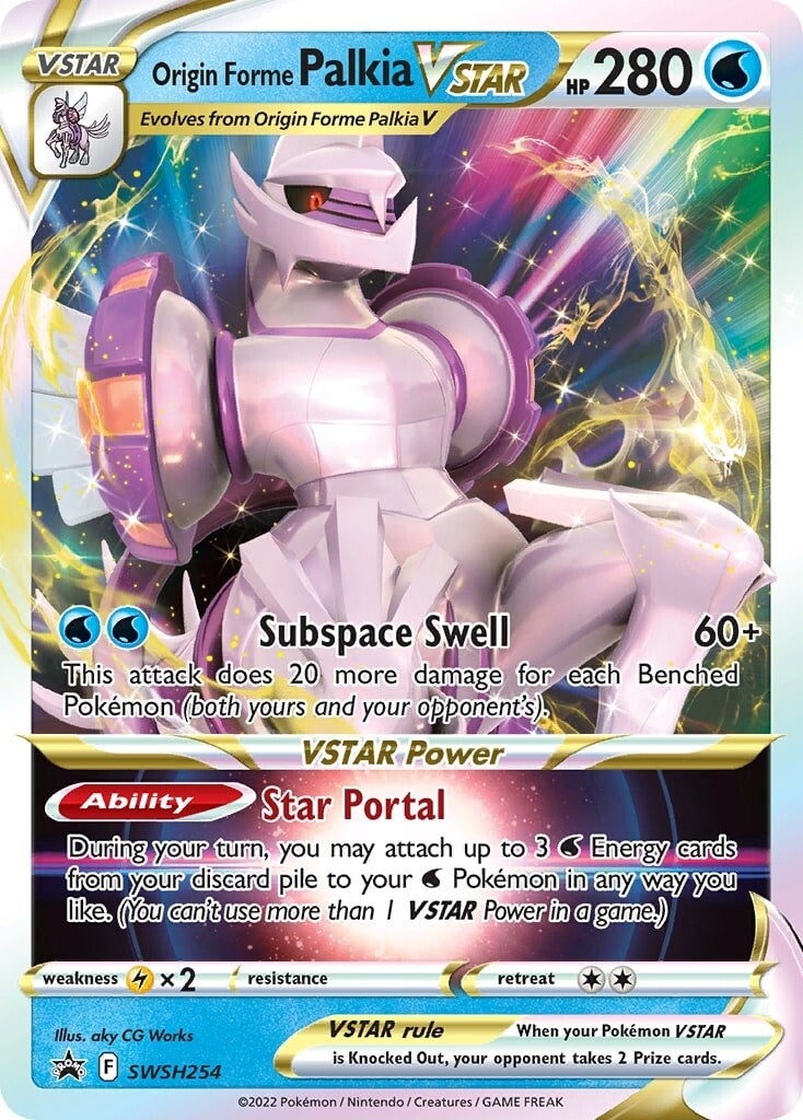 Origin Forme Palkia VSTAR (SWSH254) [Sword & Shield: Black Star Promos] | Good Games North