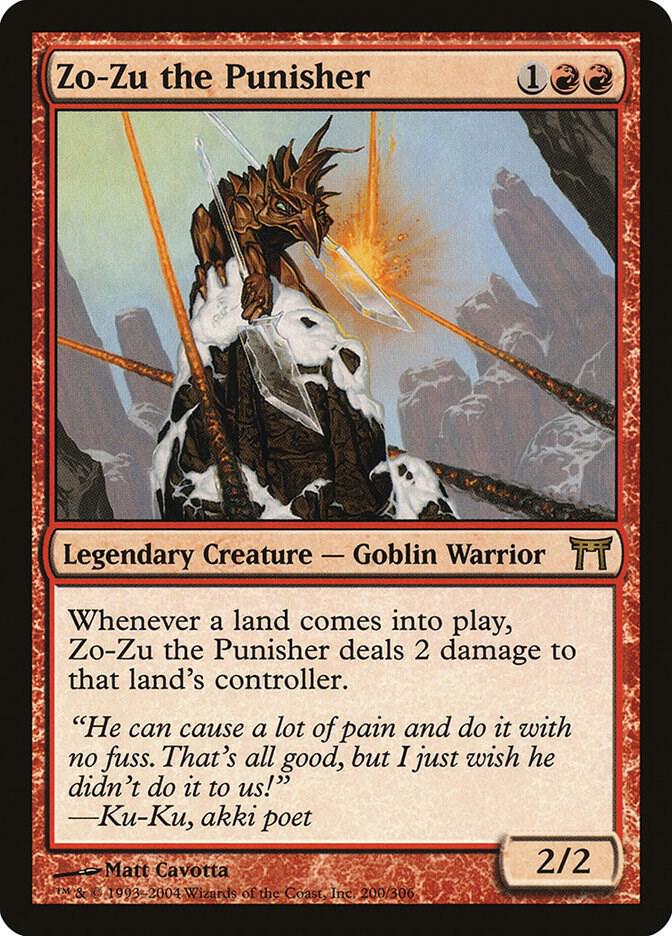 Zo-Zu the Punisher 200/306 (Champions of Kamigawa)  | Good Games North