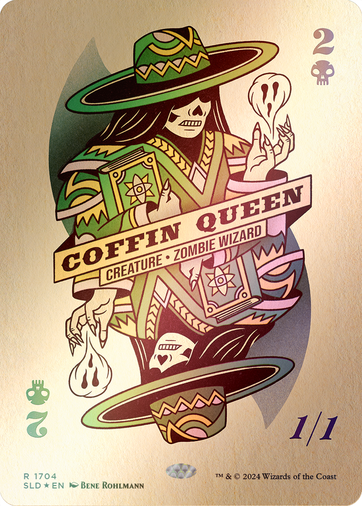Coffin Queen (Rainbow Foil) [Secret Lair Drop Series] | Good Games North