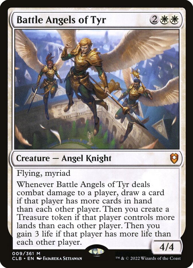 Battle Angels of Tyr (Commander Legends: Battle for Baldur's Gate)  - Foil | Good Games North