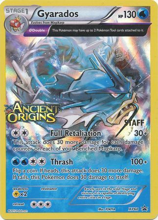 Gyarados (XY60) (Staff) [XY: Black Star Promos] | Good Games North