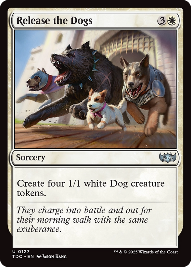 Release the Dogs [Tarkir: Dragonstorm Commander] | Good Games North