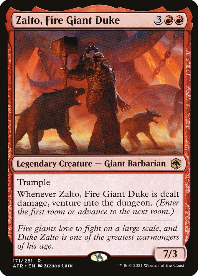 Zalto, Fire Giant Duke (Adventures in the Forgotten Realms)  | Good Games North