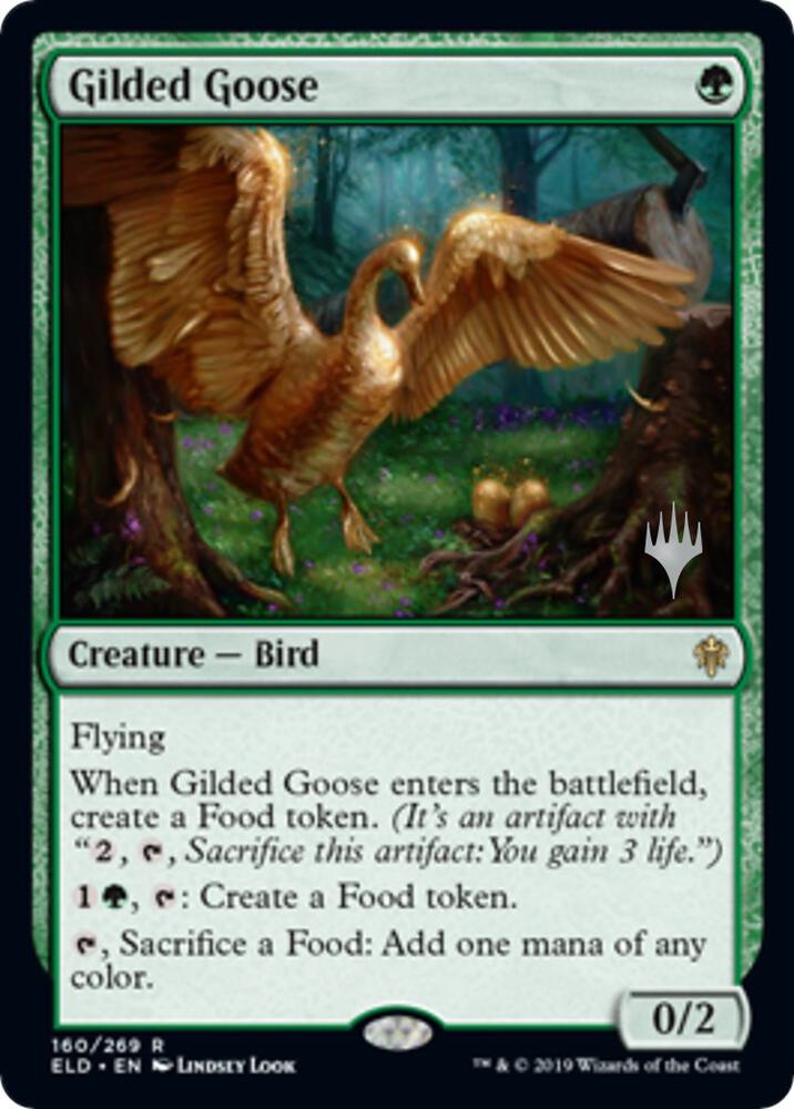 Gilded Goose 160 (Promo Pack: Throne of Eldraine)  - Foil | Good Games North