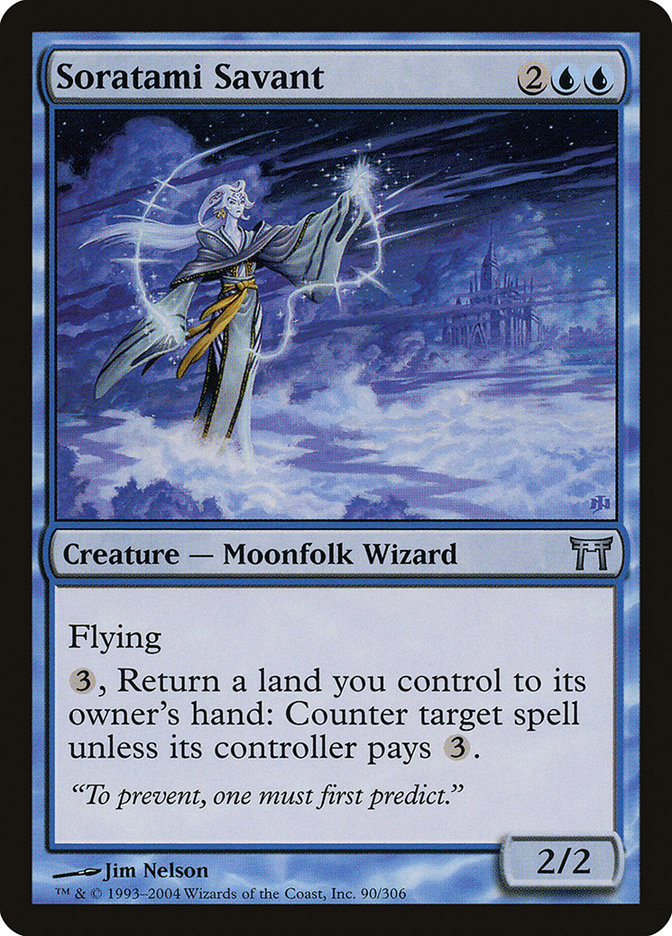 Soratami Savant (Champions of Kamigawa)  - Foil | Good Games North