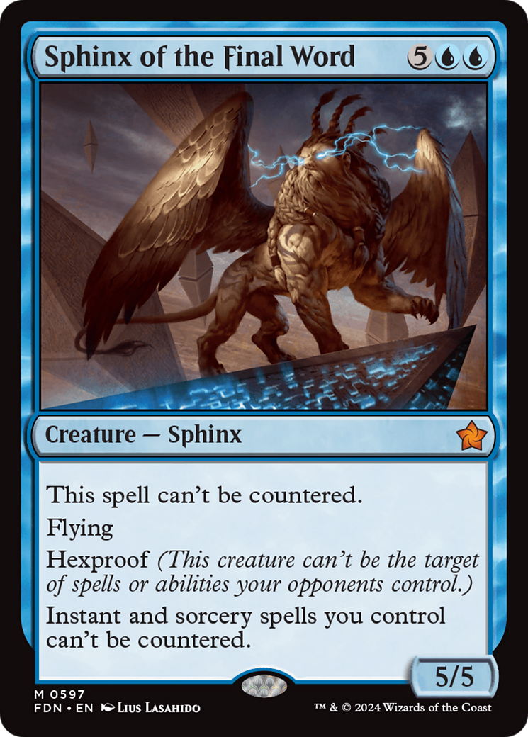 Sphinx of the Final Word [Foundations] | Good Games North