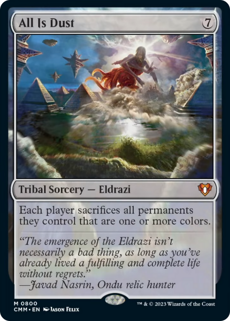 All Is Dust [Commander Masters] | Good Games North