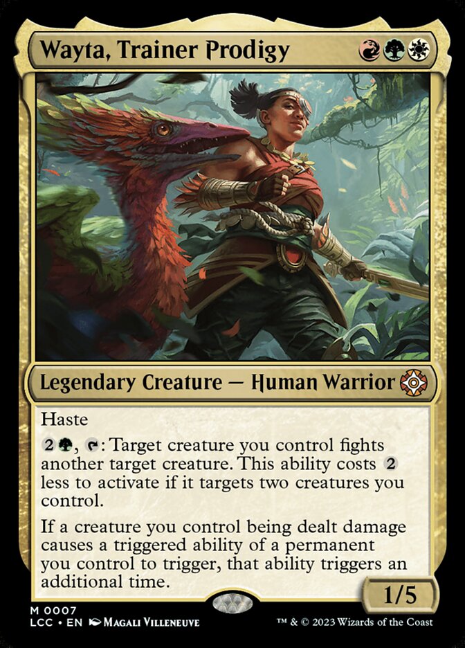 Wayta, Trainer Prodigy (Commander: The Lost Caverns of Ixalan)  - Foil | Good Games North