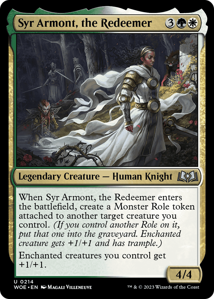 Syr Armont, the Redeemer [Wilds of Eldraine] | Good Games North