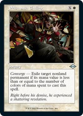 Prismatic Ending Retro Frame Foil Etched (Modern Horizons 2)  - Foil | Good Games North