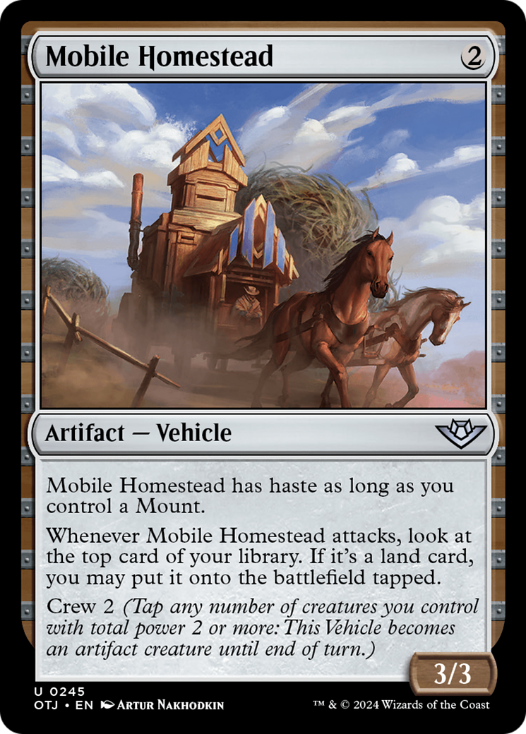 Mobile Homestead [Outlaws of Thunder Junction] | Good Games North