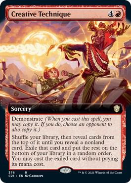Creative Technique Extended Art 376/81 (Commander 2021)  | Good Games North