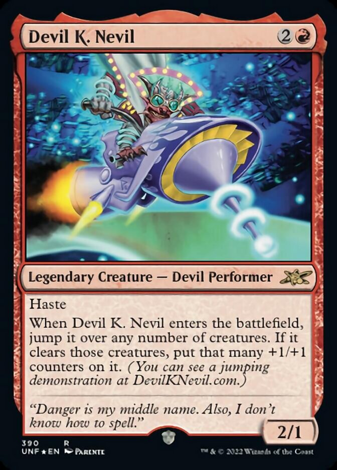 Devil K. Nevil (Galaxy Foil) [Unfinity] | Good Games North