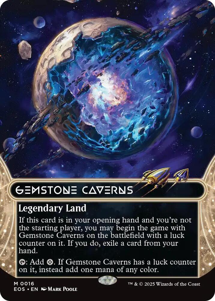 Gemstone Caverns 0016 Borderless (Edge of Eternities: Stellar Sights)  | Good Games North