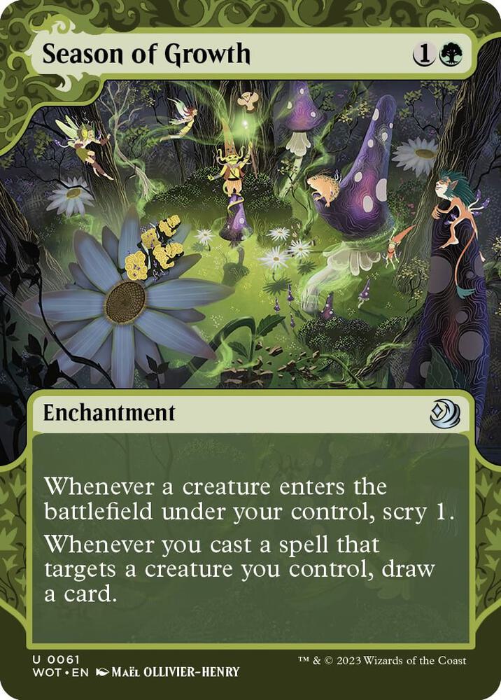 Season of Growth (Wilds of Eldraine: Enchanting Tales)  - undefined | Good Games North