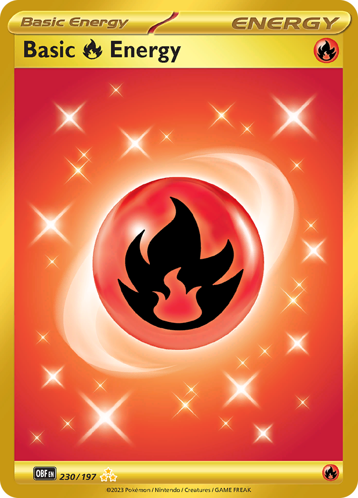 Basic Fire Energy (230/197) [Scarlet & Violet: Obsidian Flames] | Good Games North