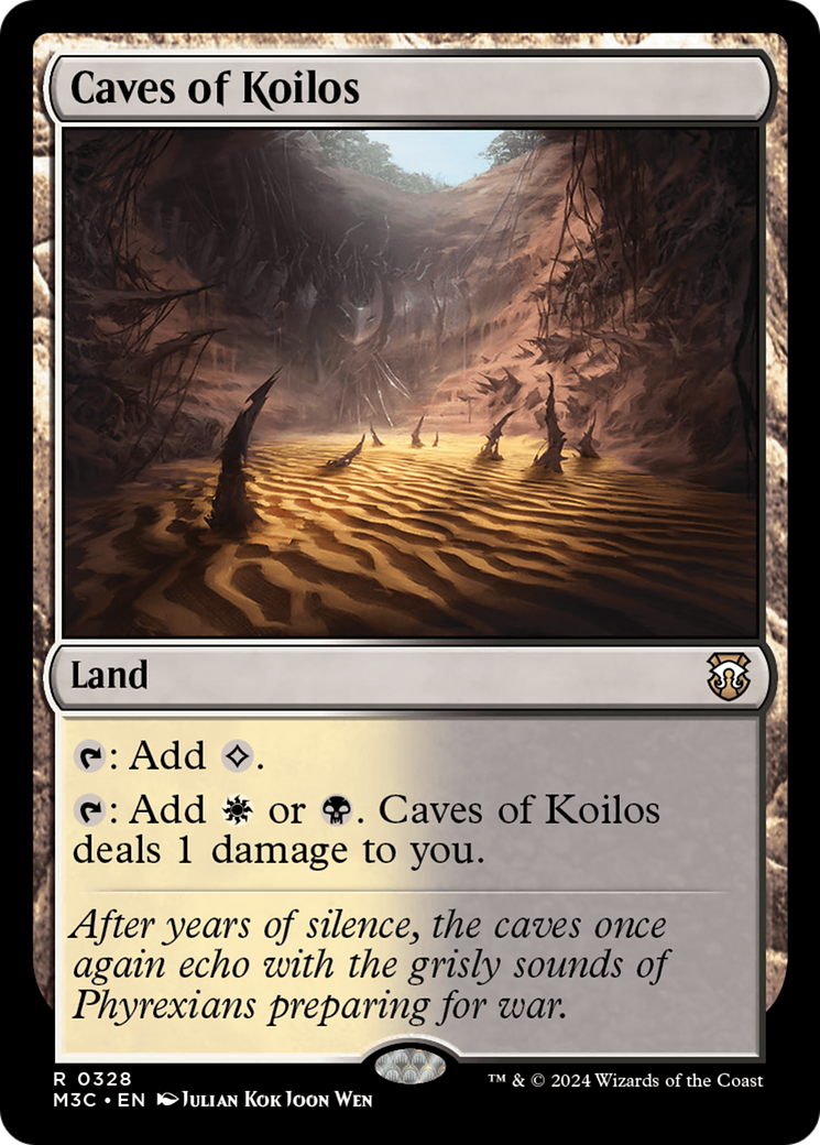 Caves of Koilos (Ripple Foil) [Modern Horizons 3 Commander] | Good Games North