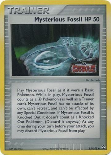 Mysterious Fossil (85/108) (Stamped) [EX: Power Keepers] | Good Games North