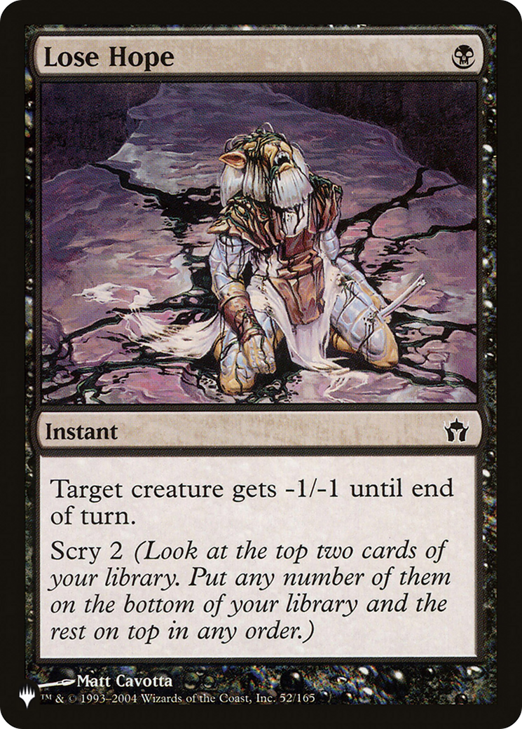 Lose Hope [The List] | Good Games North