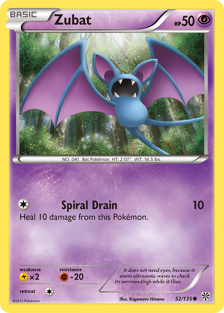 Zubat (52/135) [Black & White: Plasma Storm] | Good Games North