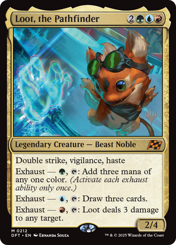 Loot, the Pathfinder (Promo Pack) [Aetherdrift Promos] | Good Games North