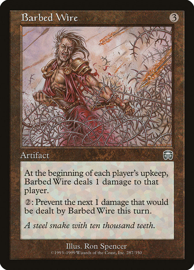 Barbed Wire 287 (Mercadian Masques)  | Good Games North