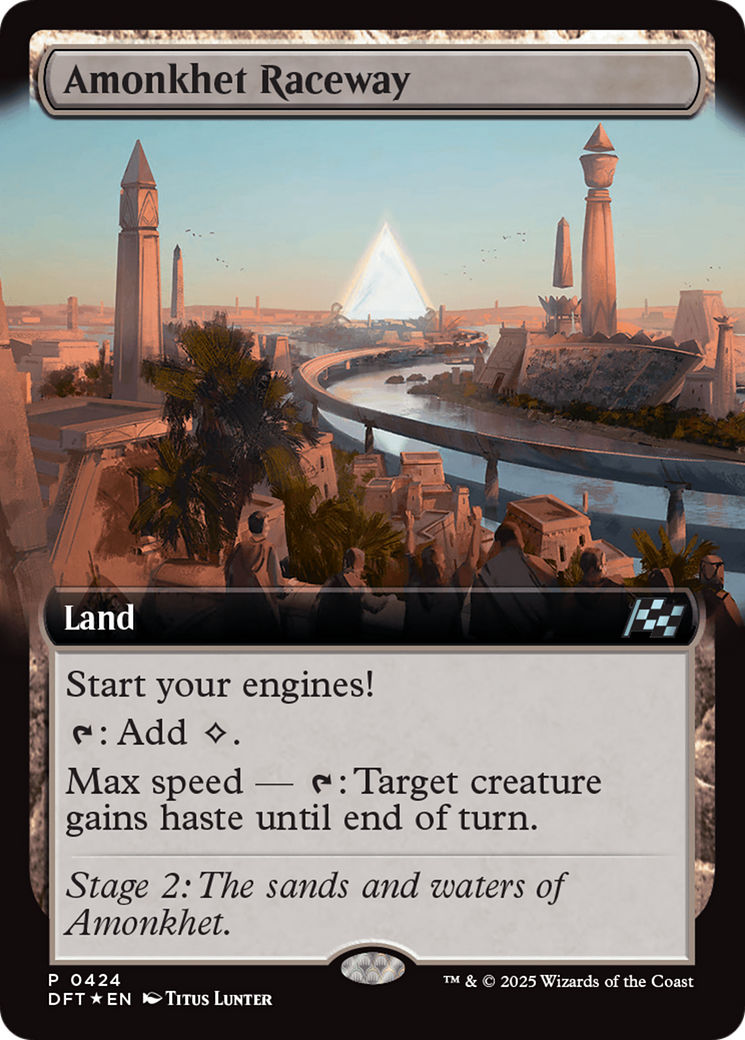 Amonkhet Raceway (Extended Art) [Aetherdrift] | Good Games North