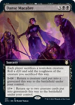 Danse Macabre Extended Art 291 (Commander: Adventures in the Forgotten Realms)  | Good Games North
