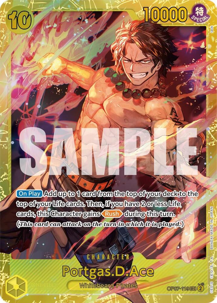 Portgas.D.Ace OP07-119 (500 Years in the Future)  - Foil | Good Games North