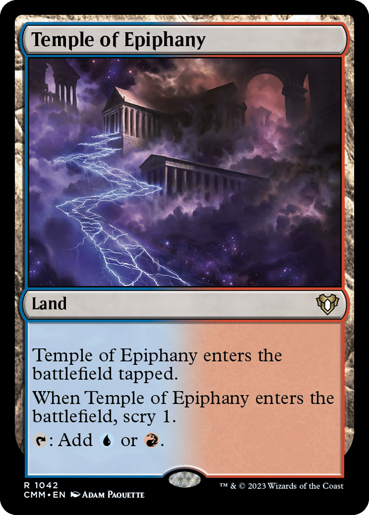 Temple of Epiphany [Commander Masters] | Good Games North