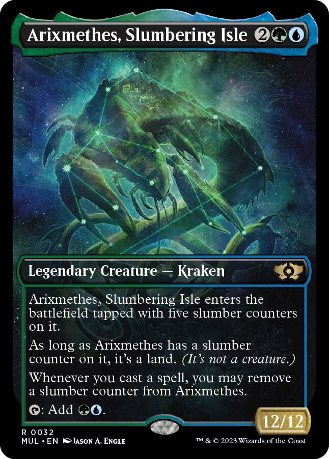 Arixmethes, Slumbering Isle 32/65 (March of the Machine: Multiverse Legends)  - Showcase Foil | Good Games North