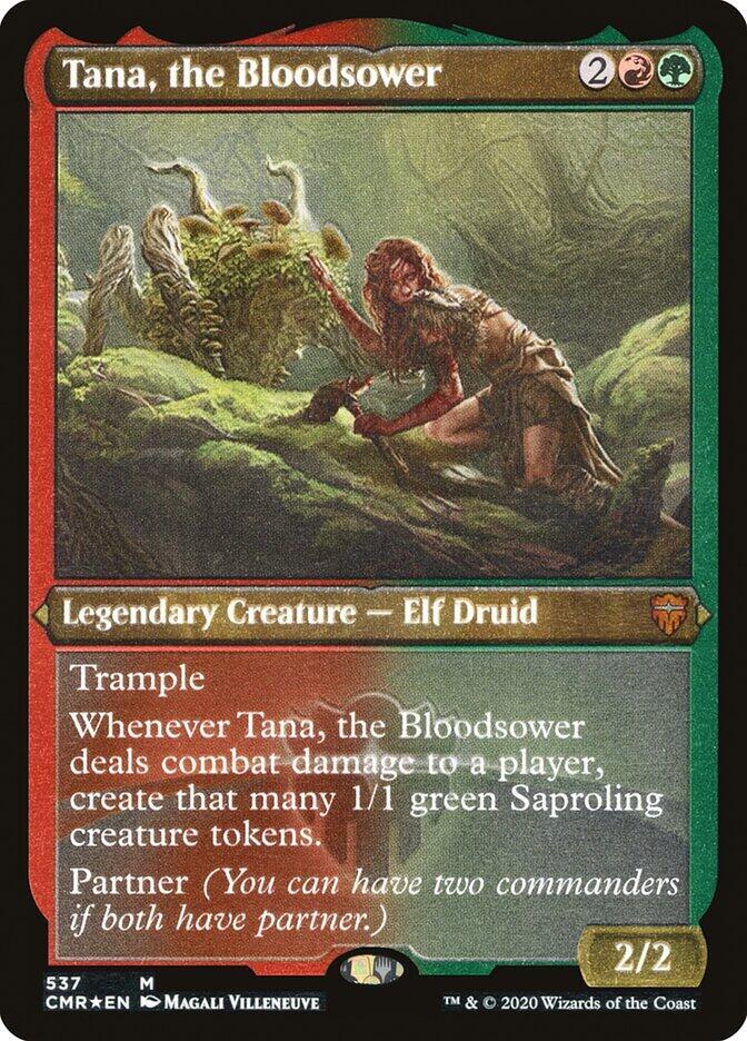 Tana the Bloodsower Foil Etched (Commander Legends)  - Foil | Good Games North