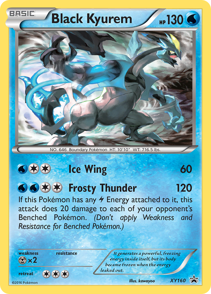 Black Kyurem (XY160) [XY: Black Star Promos] | Good Games North