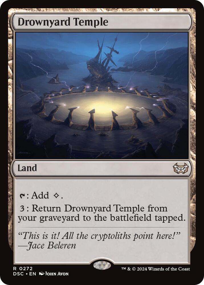 Drownyard Temple (Commander: Duskmourn: House of Horror)  | Good Games North