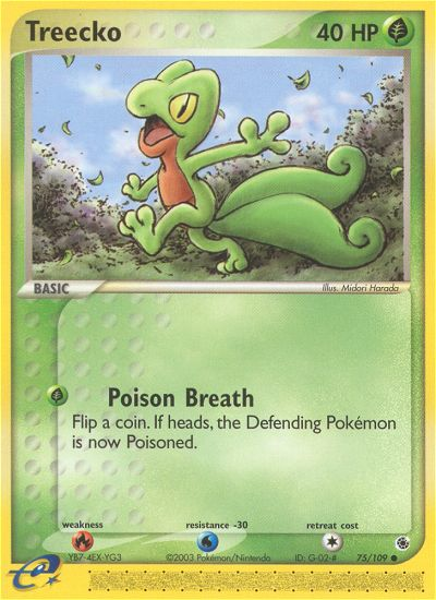 Treecko (75/109) [EX: Ruby & Sapphire] | Good Games North